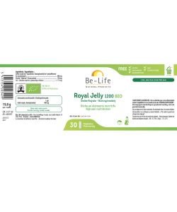 Royal Jelly 1200 BIO, 30 gélules